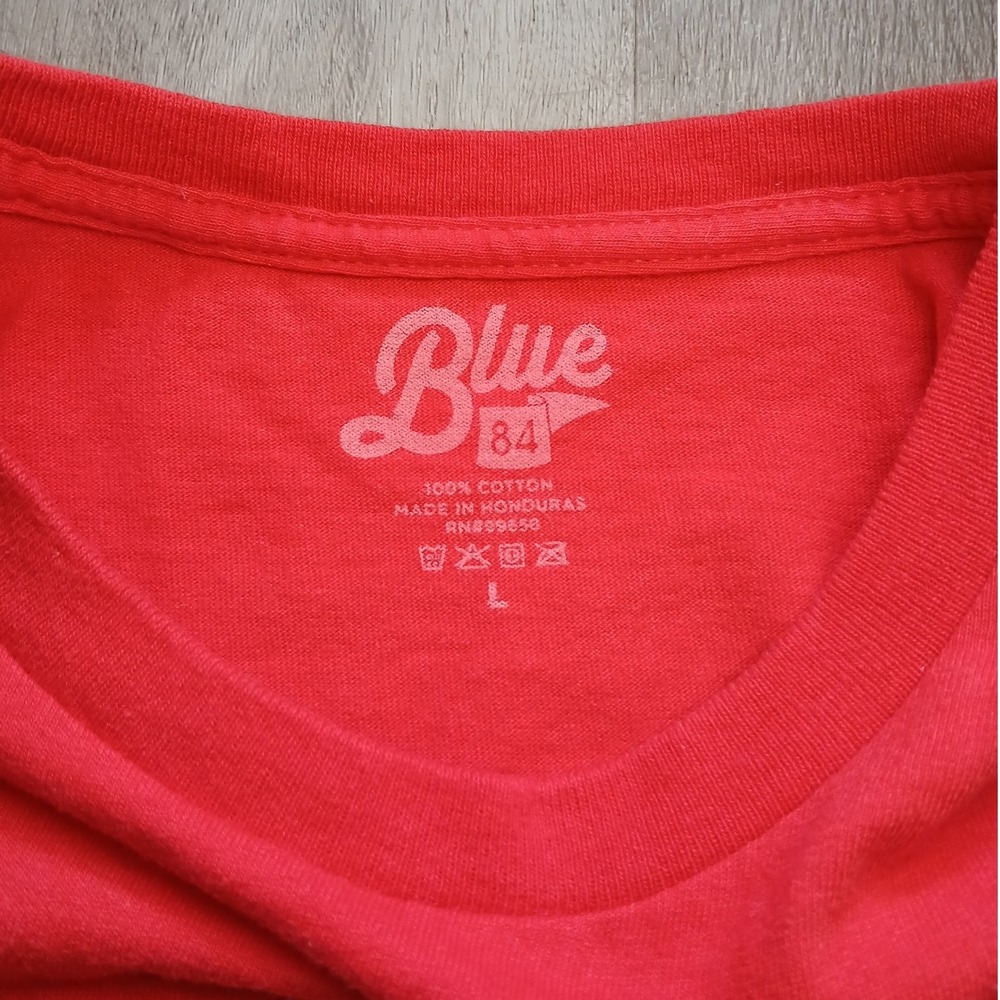 Rutgers T-Shirt Mens Large Red Knights In New York Graphic Cotton‎ Tee - Picture 3 of 4